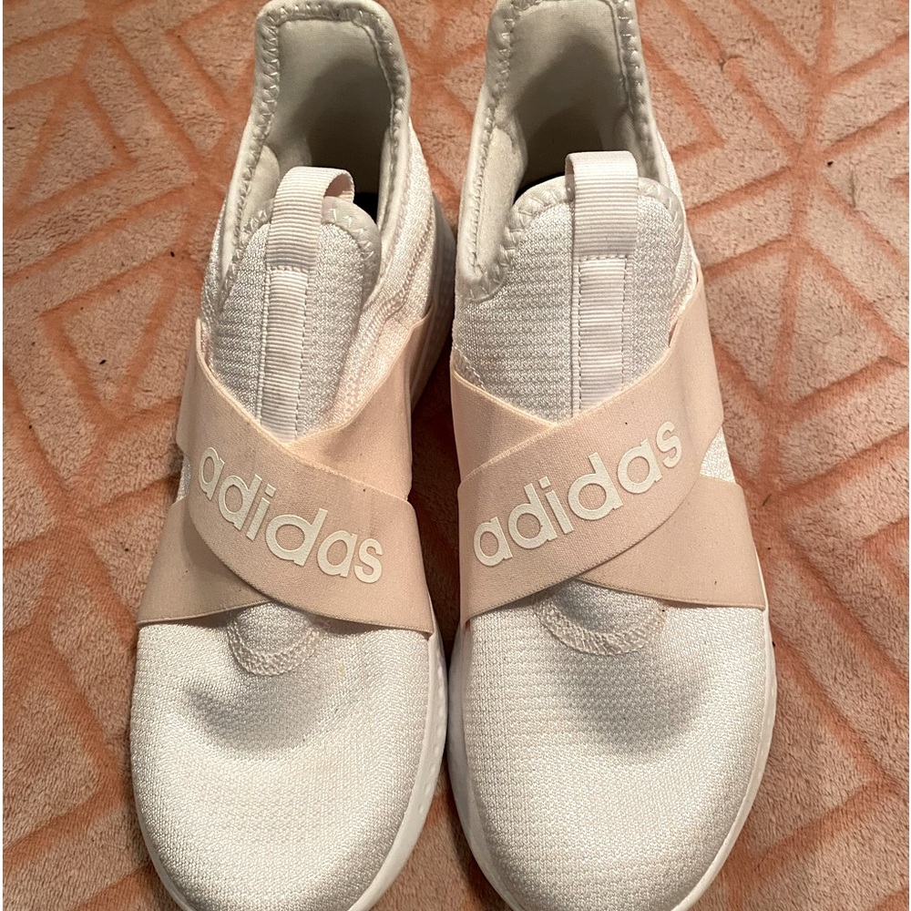 Brand new, never worn. Adidas Cloudfoam super. Asking $70, size 10.